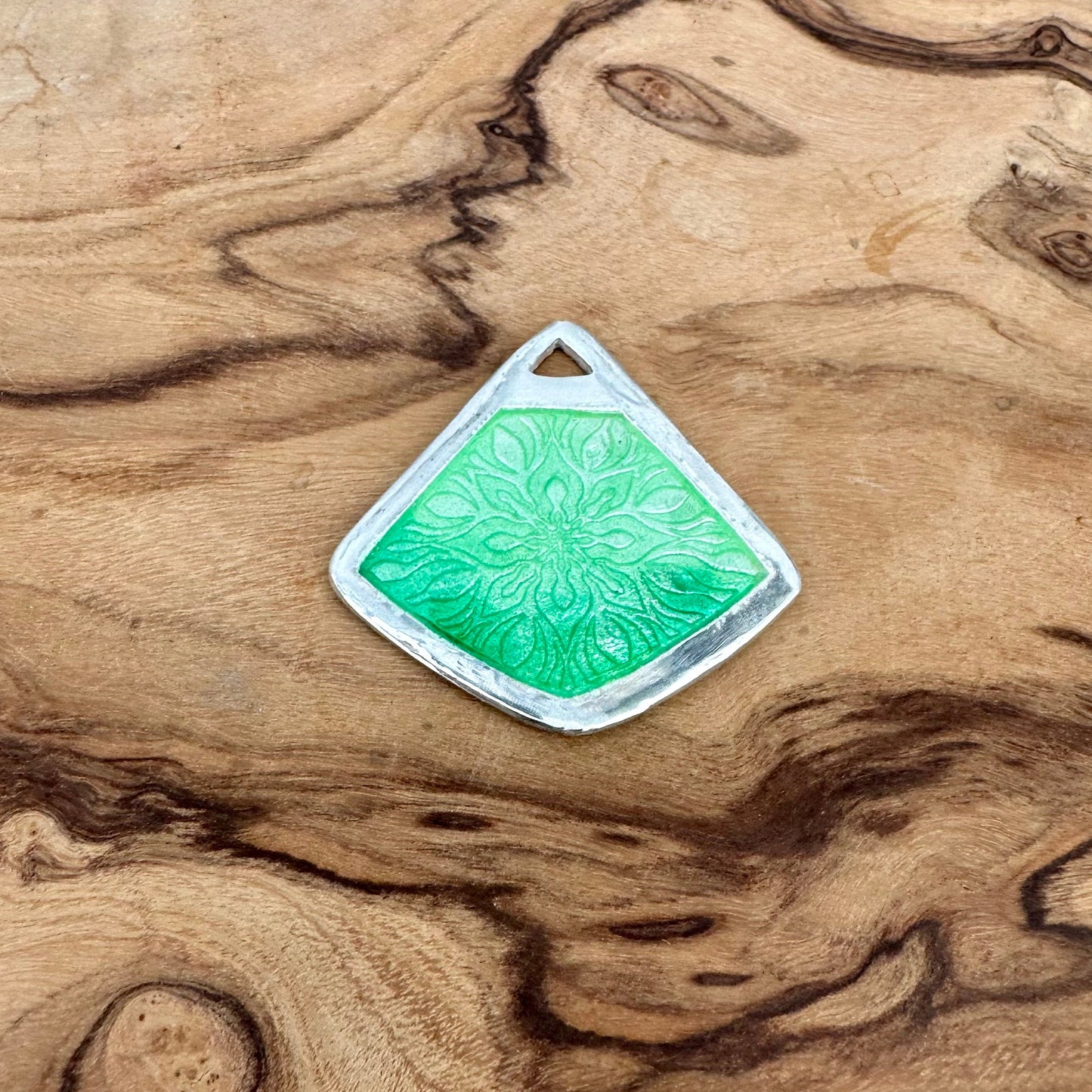 Enamel in Silver Jewellery