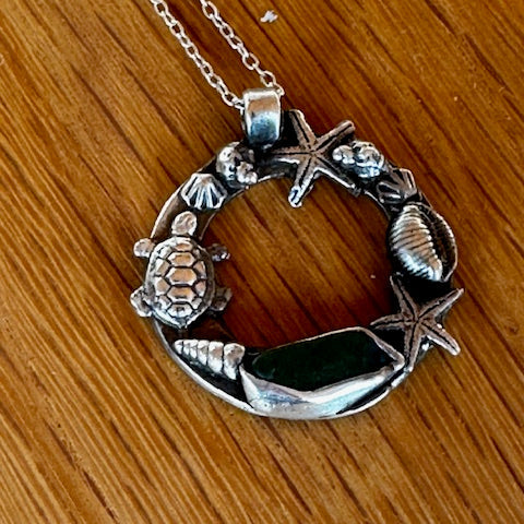 Sea Glass in Silver Jewellery