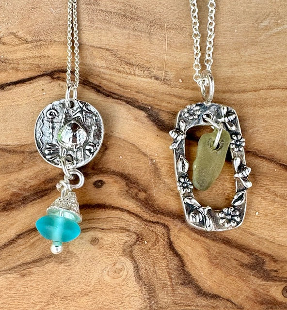 Sea Glass in Silver Jewellery