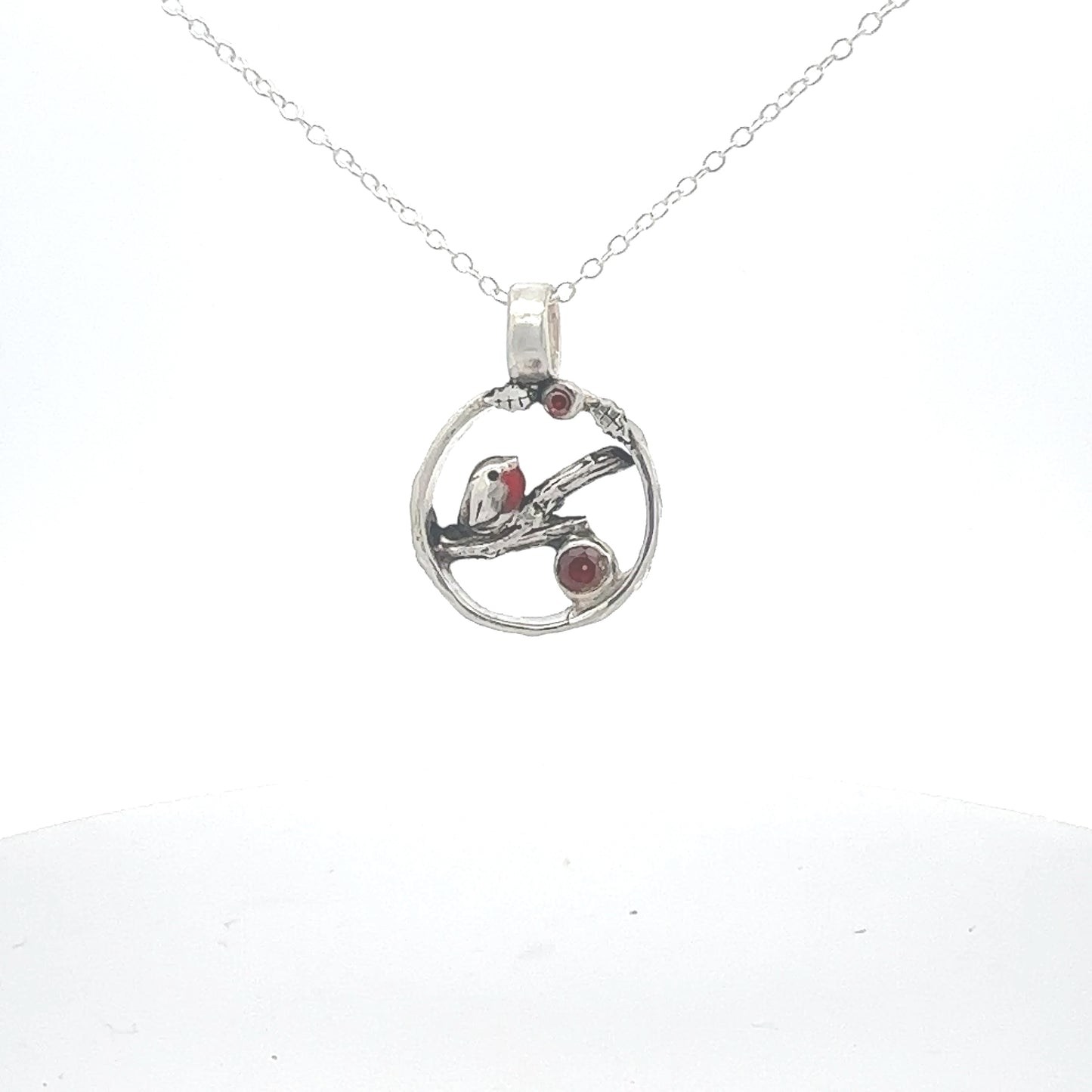 Robin redbreast necklace