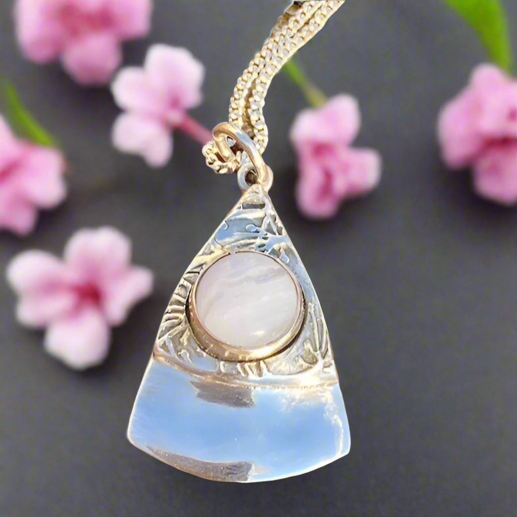 Silver Clay Jewellery with Stone Setting