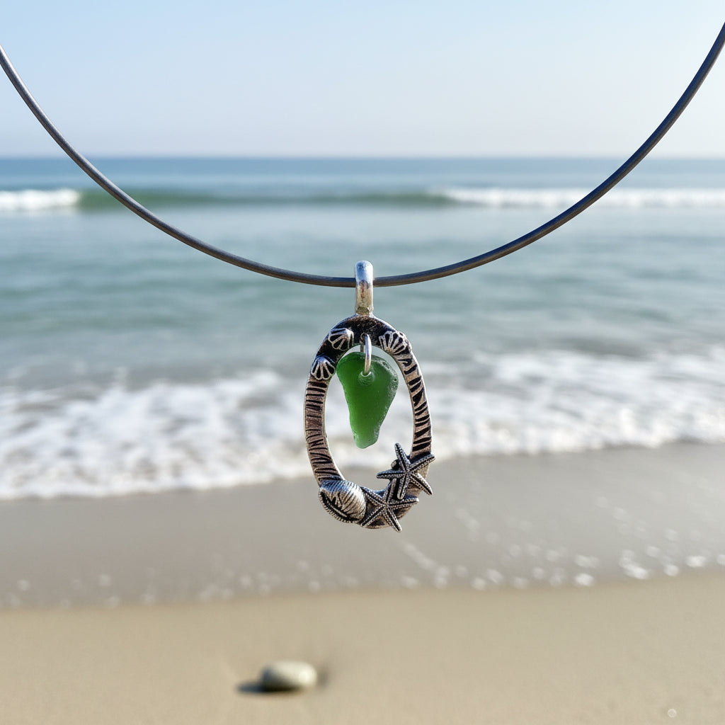 Sea Glass journey from the sea to the jewellery box