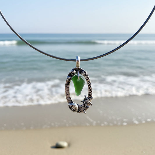 Sea Glass journey from the sea to the jewellery box