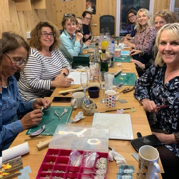 Various silver jewellery making techniques