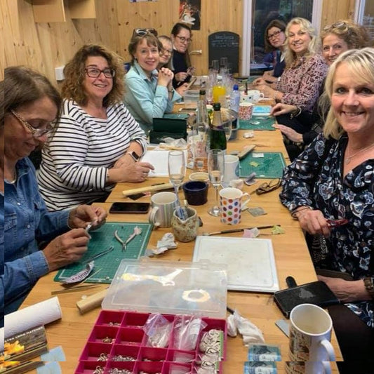 Various silver jewellery making techniques