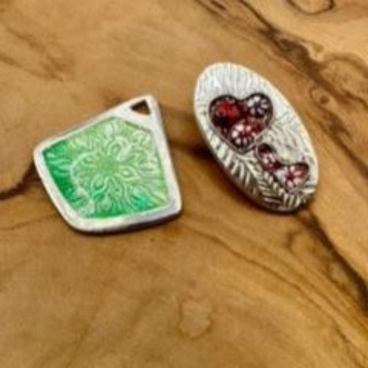 Silver Clay with Enamel Workshop