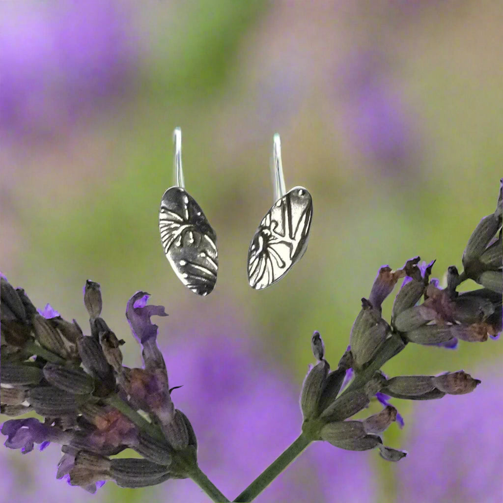 Lavender Stud Earrings