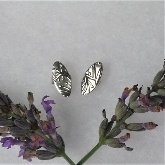 Lavender Stud Earrings