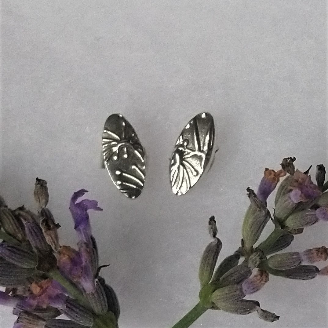 Lavender Stud Earrings