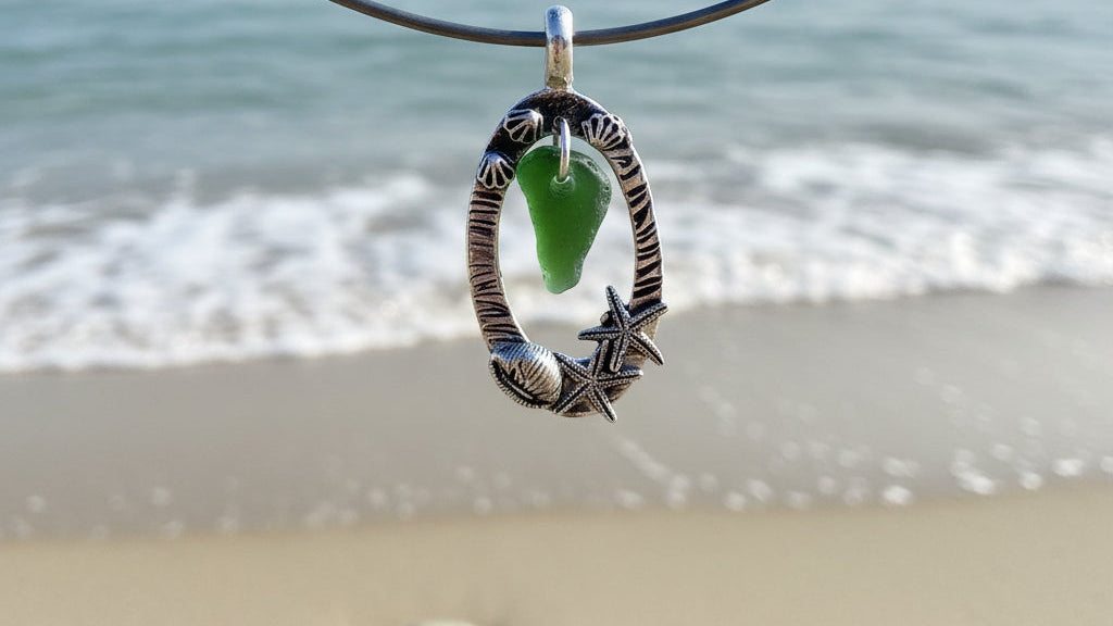 Sea Glass in Silver Jewellery