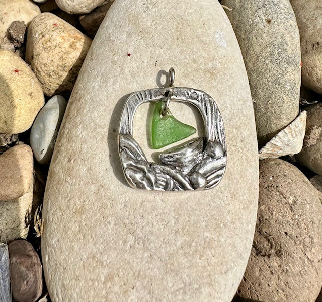 Sea Glass in Silver Jewellery