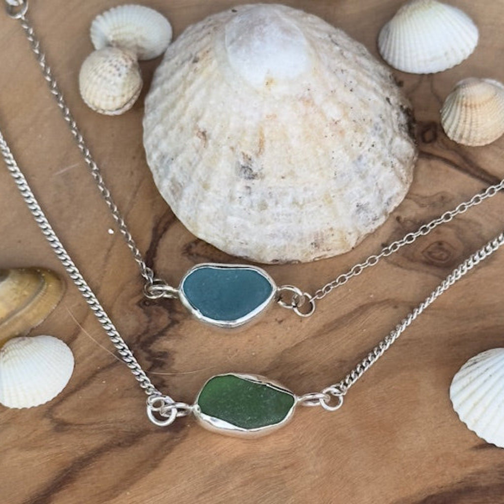 Sea Glass in Silver Jewellery