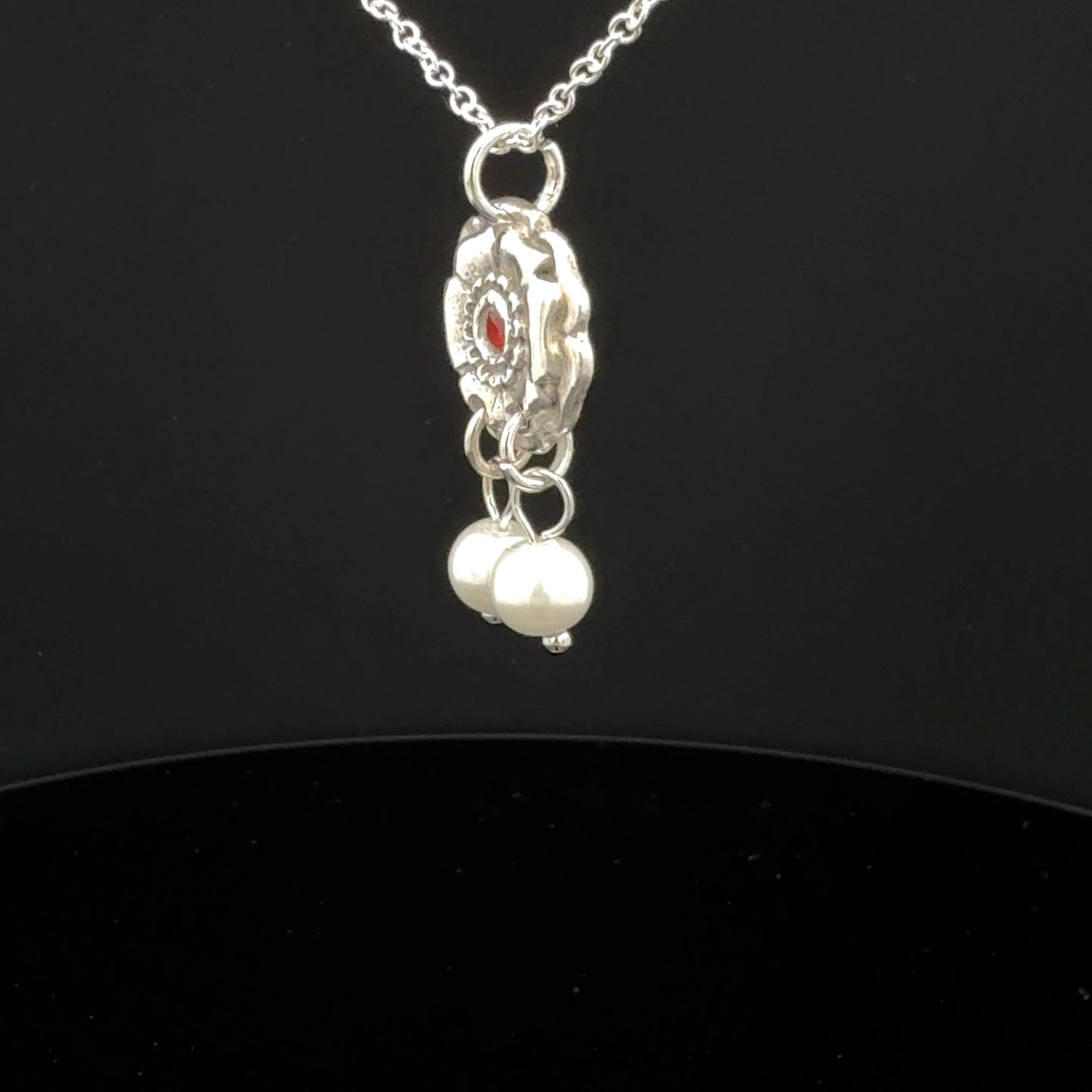 Red Rose Stone Pendant