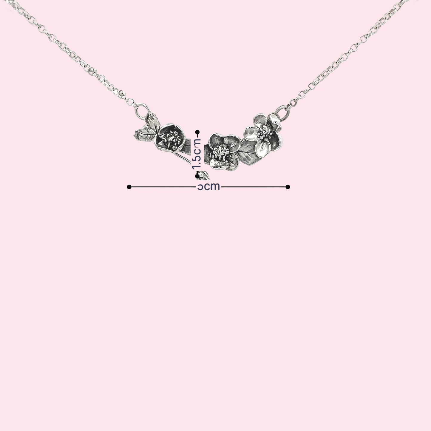 Rose Necklace Pendant